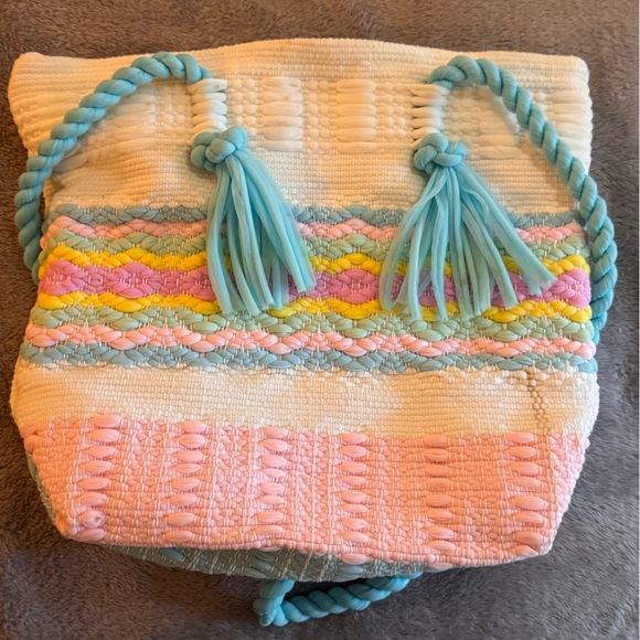 Handbags - Colorful Woven Women's Bag